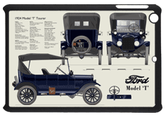 Ford Model T Tourer 1921-25 Small Tablet Covers